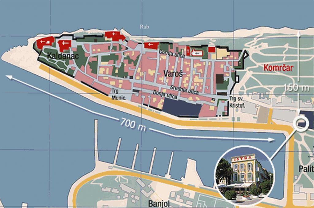 Hotel Istra Rab Town Eksteriør billede